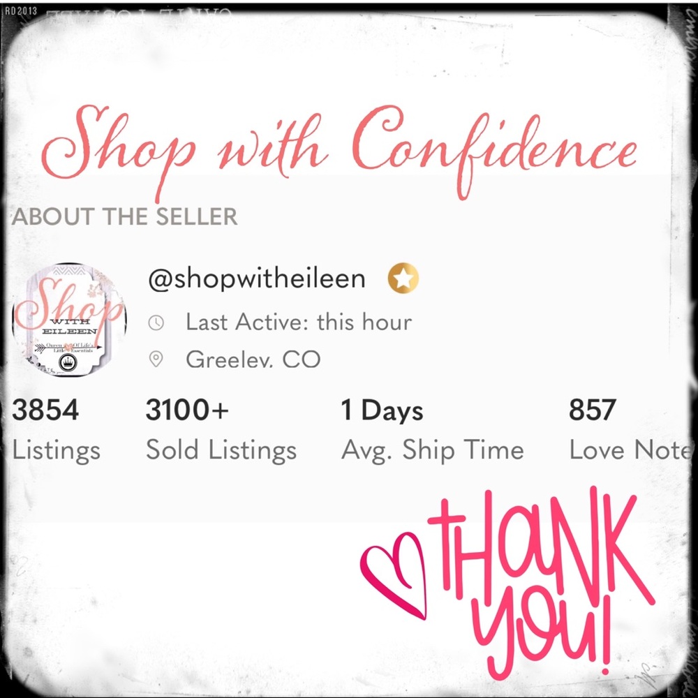SHOP WITH CONFIDENCE!